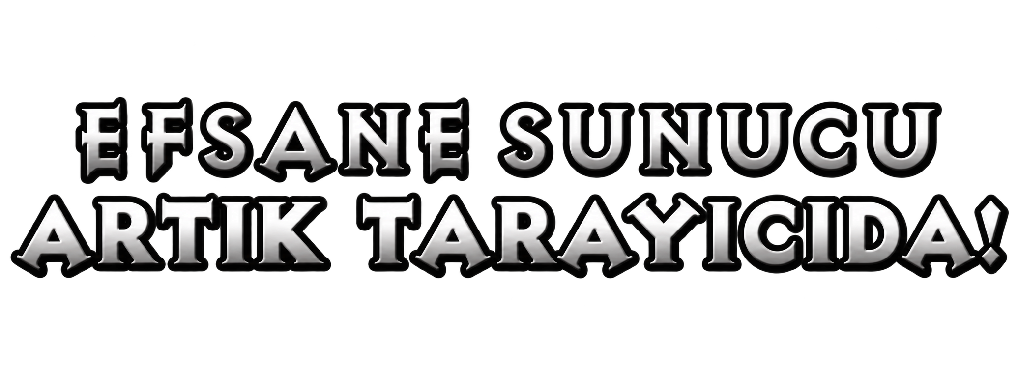 Efsane sunucu artık tarayıcıda!